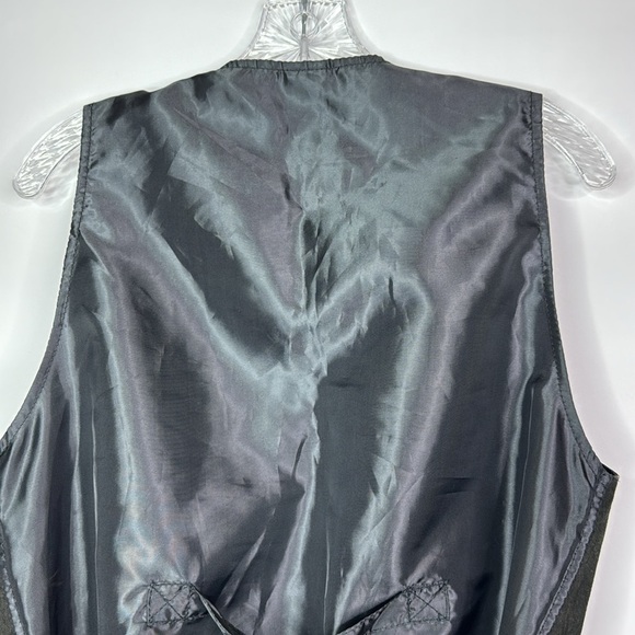 Vintage Mickey Unlimited Mickey Mouse Black Leather Vest M/L - Picture 5 of 8